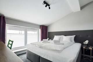 Апарт-отели PlayRoom Aparthotel Краков Двухместный номер с 1 кроватью или 2 отдельными кроватями - Мансарда-3